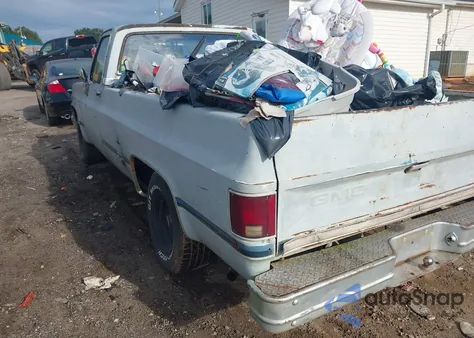 1985 GMC C1500 from USA, damaged, VIN 1GTEC14H5FF701271